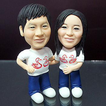 天作之合情人公仔娃娃